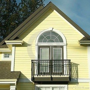 House With Yellow Siding